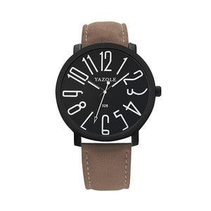 Wrist Watch Men Watch Fashion Luminous Men'S Watch Leather Watches