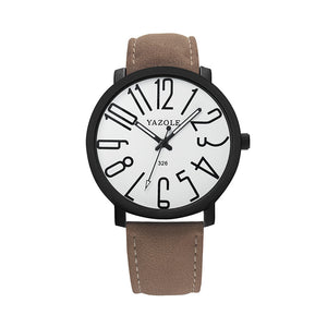 Wrist Watch Men Watch Fashion Luminous Men'S Watch Leather Watches